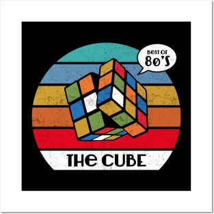 Best of 80s Rubik's Cube Posters and Art